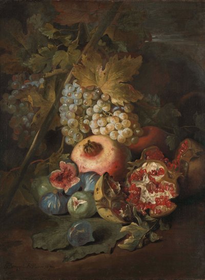 Still Life with Fruits by Abraham Brueghel